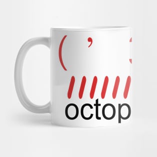 Font octopus Mug